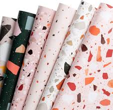 Terrazzo Gift Wrap Gift Wrapping Paper Wrapping Paper Design Gift Wrapping