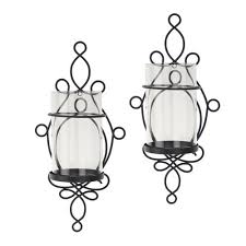 Find candle and wall sconces in every style, from traditional to contemporary, that will match your style. Better Homes Gardens Wall Sconce Pillar Candle Holders 2 Count Walmart Com Walmart Com