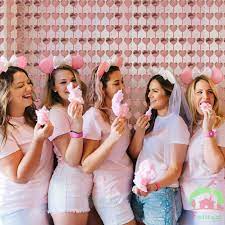 Rose Gold Heart Foil Backdrop 2 Pcs Bachelorette Party Etsy In 2021 Bridal Shower Bachelorette Party Ideas Bachelorette Party Pictures Bachelorette Party Decorations Hotel