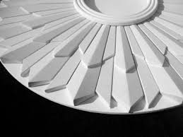 Art Deco Sunburst Ceiling Rose Raznoe