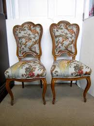Pr Antique French Chairs New Upholstery French Chairs Upholstery Antique French Chairs