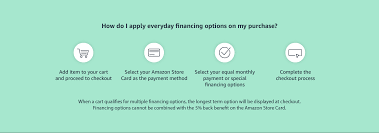 We did not find results for: Amazon Com Promotional Financing With The Amazon Store Card Credit Payment Cards