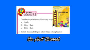 We did not find results for: Sebuah Dadu Digelindingkan Sekali Berapa Peluang Kejadian Masnurul