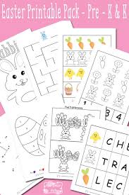 I could not let easter go by decorate the house for easter with friends and family using these free printable label templates. Easter Printable Preschool And Kindergarten Pack Itsybitsyfun Com
