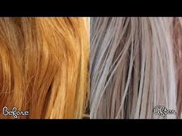 The bleach, toner and shampoo is amazing. Dark Ash Blonde On Yellow Orange Hair Novocom Top