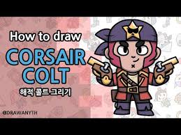 Mask spike 8 bit brawl stars kleurboek; How To Draw Corsair Colt Brawl Stars New Skin Ø¯ÛŒØ¯Ø¦Ùˆ Dideo