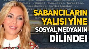 Aslışah alkoçlar, eski aşkı hakan sabancı'nın mekana yeni sevgilisi eliz sakuçoğlu ile geldiğini görünce koşar adımlarla mekanı terk etti. Sabancilarin Yalisi Yine Sosyal Medyanin Dilinde Arzu Sabanci Dan Bogaz Manzarali Evde Kalin Mesaji Medya Aykiri Haber Sitesi