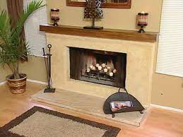 It seems like it's been forever in the waiting, but the moment is finally here! Stucco Over Brick Fireplace Stucco Fireplace Fireplace Remodel Fireplace