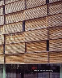 Baumschlager Eberle Geschafts Und Wohnbau Btv Architecture Details Box Architecture Wood Facade