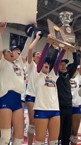 Our own Katie Putney has been named one of the @patriotleague's four  Sportsmanship Award winners for 2022-23! So well-deserved for this  talented, enthusiastic and compassionate student-athlete. Congratulations,  Katie!