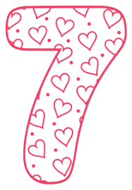 Valentine Stencils Printable Love Font With Hearts Em 2020