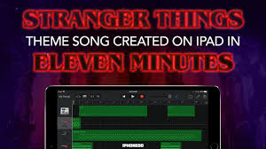 Stranger Things Theme Song A How To Create It In Eleven Minutes In Garageband For Ipad 4k Youtube Stranger Things Theme Song Garage Band Theme Song