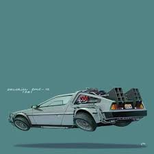 An Entry From 8-bitty Delorean Back To The Future Cars Movie
