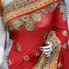 Zari work is an intricate art of weaving threads made up of fine gold or silver. 1