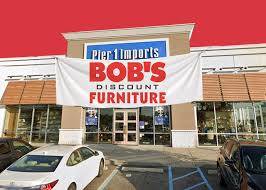 Large couch, console, and love seat. Bob S Discount Furniture To Open In Staten Island