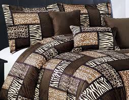 4.7 out of 5 stars, based on 15 reviews 15 ratings current price $58.72 $ 58. California Zebra Leopard Black Brown Comforter Set Animal Print Safari Patchwork Microfur Bed In A Bag Cheetah Etc Cal King Size Bedding Comforter Sets Home Semo Es