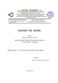 Buna seara, am si eu nevoie de un exemplu de bilant de lichidare voluntara. Raport De Mediu Primaria Municipiului Brasov