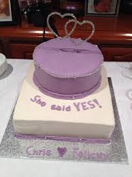 You can purchase an engagement ring and use it to decorate the cake. Engagement Party Cake Engagement Party Cake Party Cakes Engagement Cakes