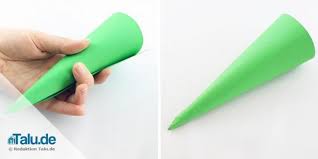 Kleine Mini Schultute Basteln Diy Anleitung Mit Bildern Schultute Basteln Zuckertuten Basteln Diy Anleitungen