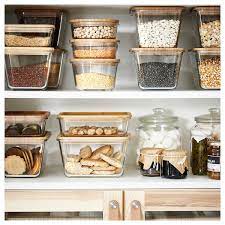 You can find food storage container sets in stores and online that won't break your budget. Ikea 365 Food Container Square Glass 1 2 L Ikea