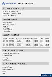 The south indian bank ltd. Iob Bank Statement Compare Apply Loans Credit Cards In India Paisabazaar Com