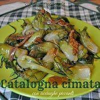 Per prima cosa cucinare la verdura in pentola con un po 'd' acqua e sale. Catalogna Cimata Ricette Di Cucina Gustosa Ricerca