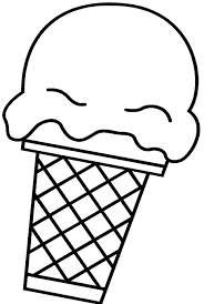 Why color one food themed coloring page if you can color 5! Ice Cream Cone Coloring Page Ice Cream Coloring Pages Food Coloring Pages Easy Coloring Pages