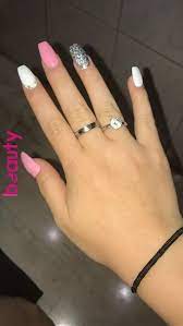 Spring nails bright colored nails. 33 Stylish And Bright Summer Nail Design Ideas Brightsummernailsdesigns Brightsummernails Summernailsde Pink Acrylic Nails Short Acrylic Nails Acrylic Nails