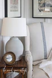 A great addition to any decor! Diy Concrete Lamp The Wood Grain Cottage