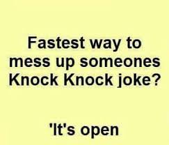 Pin By Moon Daze On Humor Knock Knock Jokes Funny Jokes To Tell A Funny Thing Happened