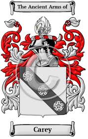 Carey Name Meaning, Family History, Family Crest & Coats of Arms, English