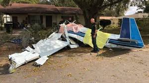 The small plane departed from tampa. Plane Crashes In Florida Front Yard Killing Two Occupants South Florida Sun Sentinel South Florida Sun Sentinel