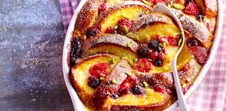 Pain Perdu Gratine Aux Fruits Rouges Facile Decouvrez Les Recettes De Cuisine Actuelle