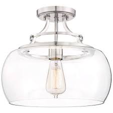 Feiss Hounslow 9 High Polished Nickel Ceiling Light 5p214 Lamps Plus With Images Glass Ceiling Lights Ceiling Lights Ceiling Light Fixtures