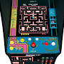 Arcade1Up Class of 81 Ms. Pac-Man/Galaga Deluxe Arcade Game from www.ebay.com