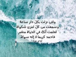 شعر تفاؤل فصيح ليدي بيرد