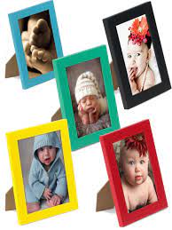 Browse all varieties of photo frames, from document frames to digital frames. 4x6 Picture Displays Set Of 5 Colors Tabletop Wall Mounted