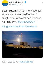 Därefter har investeringarna i anläggningarna begränsats samtidigt som den återstående drifttiden har anpassats så att det bränsle som ringhals 1 och 2 har till förfogande utnyttjas på bästa sätt. Tina Politik Stor Nyhet Nar Den Stangdes Liten Nar Den Oppnas Igen Aftonbladet Wow Avslojade Att Myndigheten Svenska Kraftnat Vagrade Redogora For Den Akuta Elbristen I Sverige Och Ansvarig Minister Anders