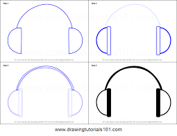 Begin by drawing a circle. How To Draw A Headphone Novocom Top