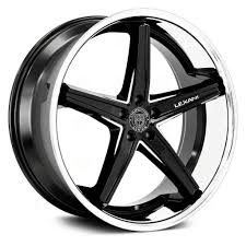 Black And Chrome 24 Inch Rims 24 Inch Lexani In 2020 Rims Gloss Black Wheel Rims
