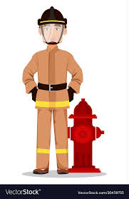 Choose from 360+ fireman graphic resources and download in the form of png, eps, ai or psd. Fireman Cartoon Character Royalty Free Vector Image Fireman Cartoon Fireman Drawing Fireman Illustration