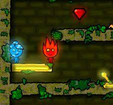 Fireboy And Watergirl 1 The Forest Temple Fireboy And Watergirl Art Forest