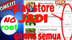 Cara Download Aplikasi Berbayar Menjadi Gratis Dan No Root Di Android Youtube