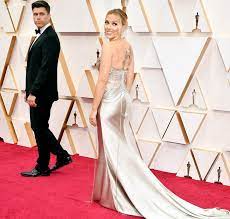 Johansson was nominated in the best. Scarlett Johansson S Silver Oscar De La Renta Oscars Dress Popsugar Fashion