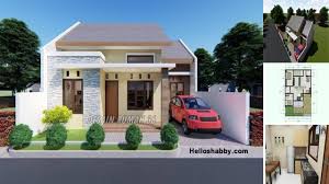 Minimalis sederhana desain rumah 6x10 2 kamar. Desain Dan Denah Rumah 10 X 10 M Dengan 2 Kamar Tidur Konsep Tropis Yang Cozy Dan Cantik Helloshabby Com Interior And Exterior Solutions