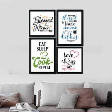 In the living room and on the other walls of the small and big bedroom, i decorate with different wall. Blessed This Kitchen Wall Motivational Quote Printed Frame Photo Frame Bedroom Wall Decor Ideas Home Interior Design Gift For Friends Best Gift Online Buy Online At Best Prices In Pakistan Daraz Pk
