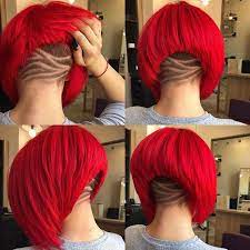 43 Bold And Beautiful Undercut Bob Haircuts Page 2 Of 4 Stayglam Undercut Hairstyles Red Hair Undercut Undercut Bob Haircut
