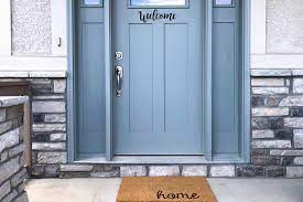 If you're not ready to paint your interior doors a different color, you can test the waters by painting the interior side of your front door just. Should Your Front Door Be The Same Color Inside And Out Home Decor Bliss