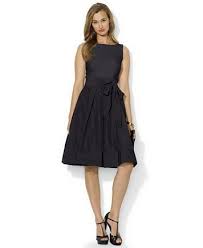 Lauren Ralph Lauren Pleated Cocktail Dress Macys Com With Images Cocktail Dress Taffeta Dress Retro Summer Dress