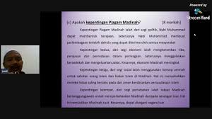 Isi piagam madinah terdiri atas setidaknya 47 pasal. Formula Extra Piagam Madinah Bab 5 Ting 4 Youtube